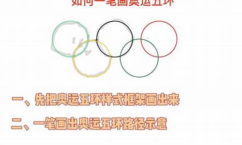 如何一笔画出奥运五环的画_一笔画出奥运五环多少种画法